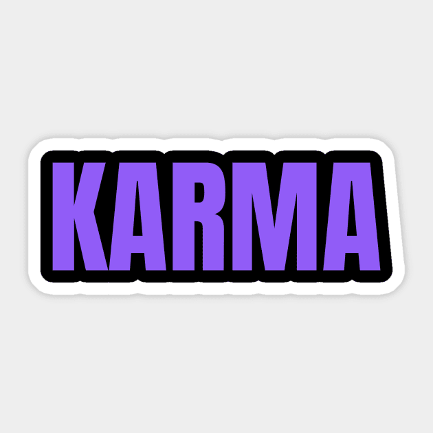 KARMA Sticker by Jitesh Kundra